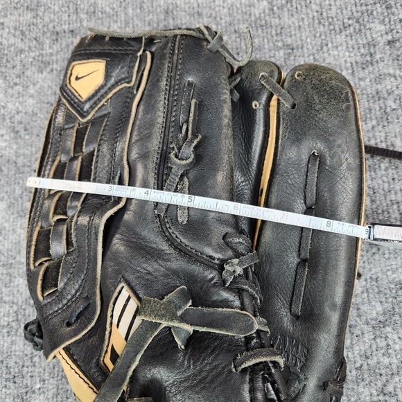 Nike Diamond Elite Edge 14 Inch Baseball Glove Black Tan RHT BF1352-021 - Picture 13 of 14